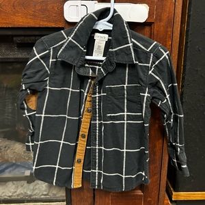 2T long sleeve button down shirt